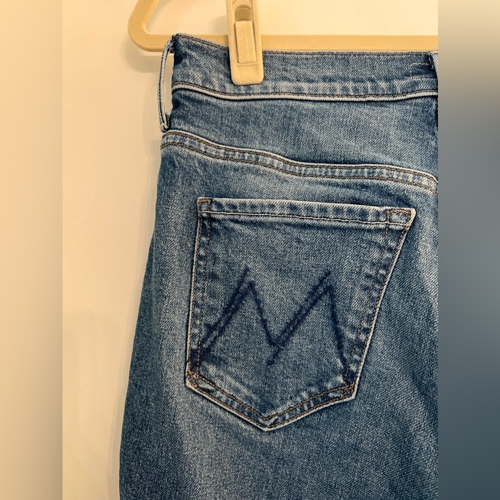 MOTHER denim The Stunner Ankle Frag